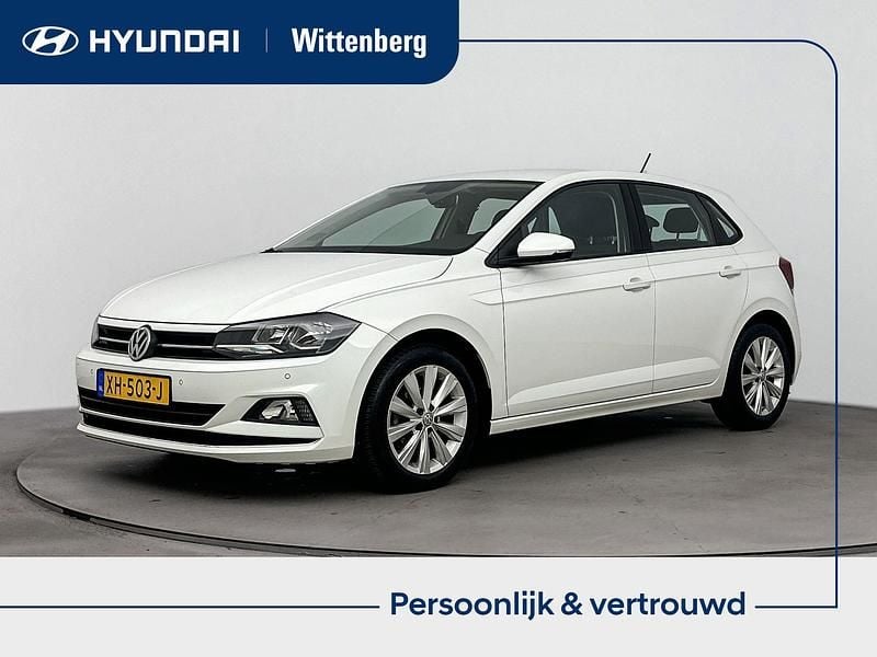 Wit Gebruikt 2019 VW Polo Highline Hatchback | € 13.900 (Goede deal) - Afbeelding 1/4