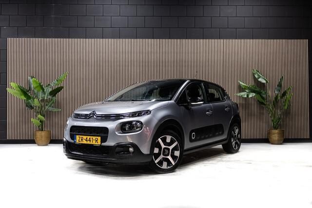 Grijs Gebruikt 2019 Citroën C3 Shine Hatchback | € 11.950 (Eerlijke prijs) - Afbeelding 1/4