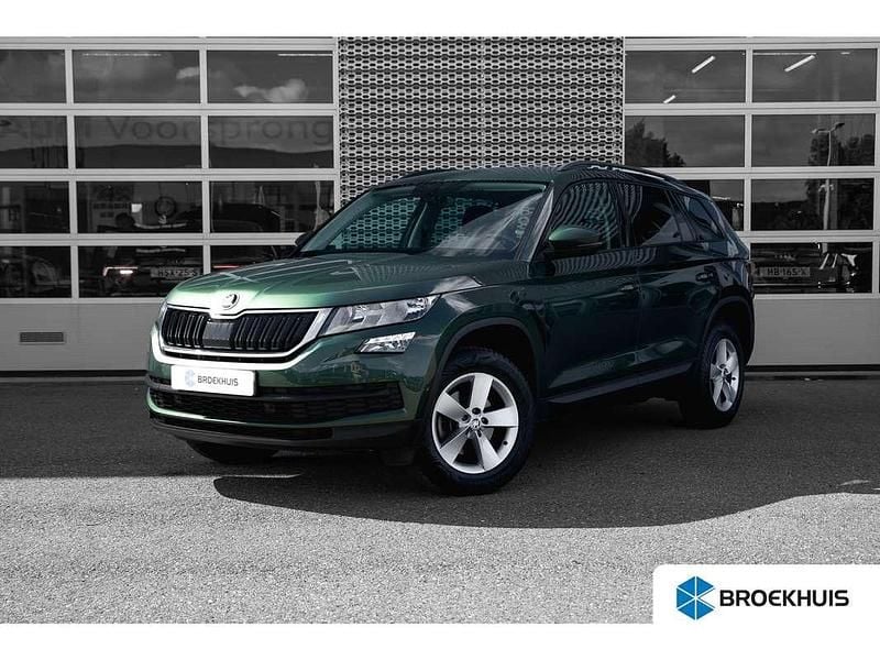 Groen Gebruikt 2020 Skoda Kodiaq Ambition SUV | € 27.900 (Super prijs) - Afbeelding 1/4