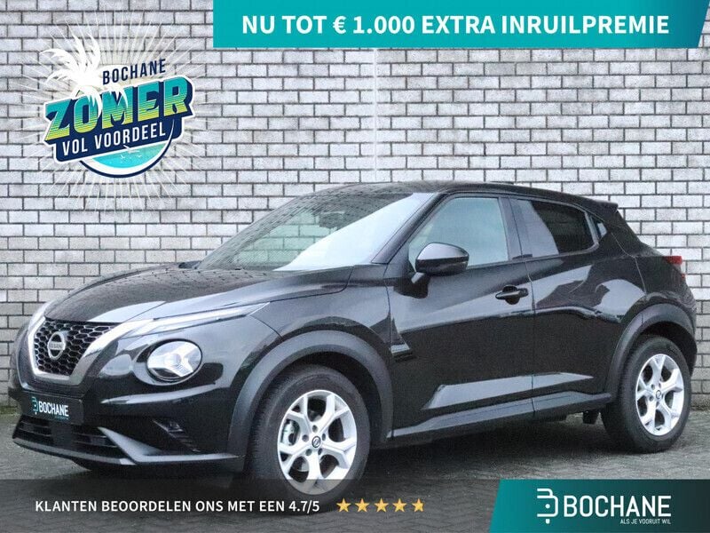 Zwart Gebruikt 2021 Nissan Juke N-Connecta SUV | € 20.040 (Goede deal) - Afbeelding 1/4