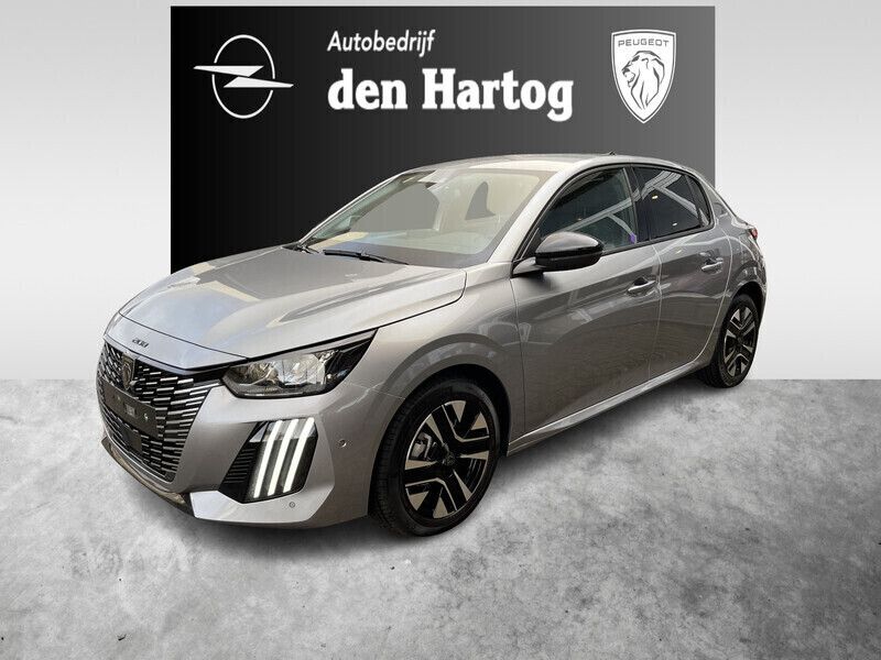 Grijs Gebruikt 2024 Peugeot 208 Allure Hatchback | € 21.900 (Eerlijke prijs) - Afbeelding 1/4