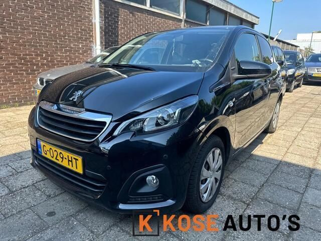 Zwart Gebruikt 2020 Peugeot 108 Active Hatchback | € 7.950 (Goede deal) - Afbeelding 1/4