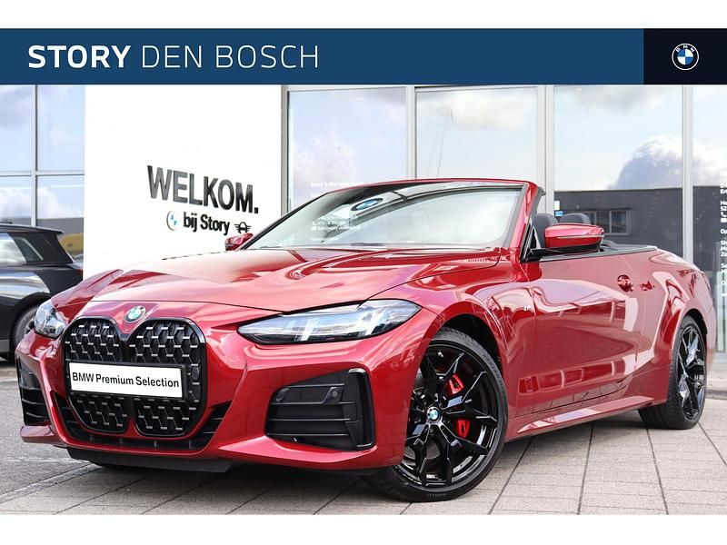 Rood Gebruikt 2025 BMW 430 Cabriolet Comfort Edition Cabriolet | € 74.450 (Eerlijke prijs) - Afbeelding 1/4