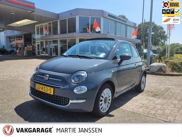 Grijs Gebruikt 2016 Fiat 500C Lounge Cabriolet | € 10.450 (Eerlijke prijs) - Afbeelding 1/4