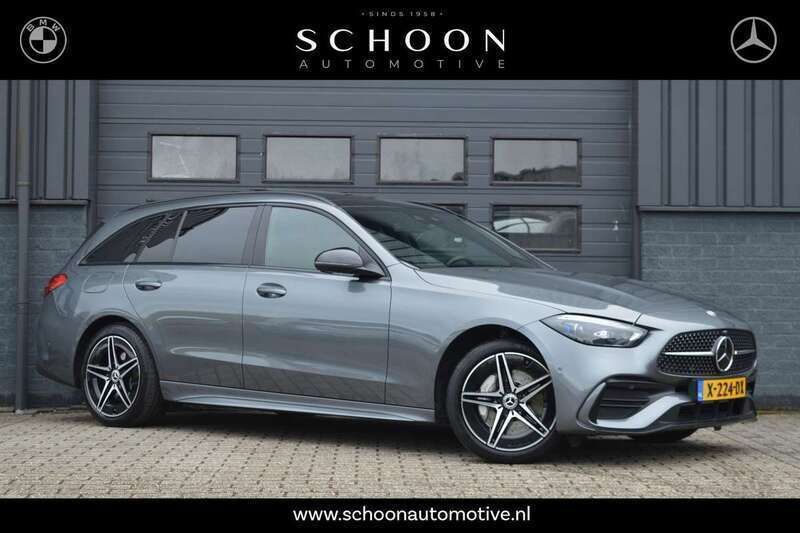 Grijs Gebruikt 2023 Mercedes C300e AMG line Stationwagen | € 44.950 (Eerlijke prijs) - Afbeelding 1/3