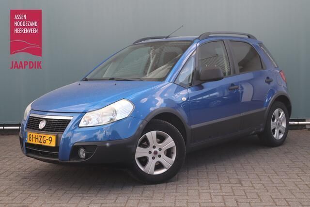 Blauw, metallic lak Gebruikt 2009 Fiat Sedici Dynamic SUV | € 2.899 (Goede deal) - Afbeelding 1/4