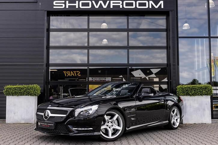 Occasion Mercedes SL350 AMG 306 PK (225 kW) 2012 Zwart Cabriolet