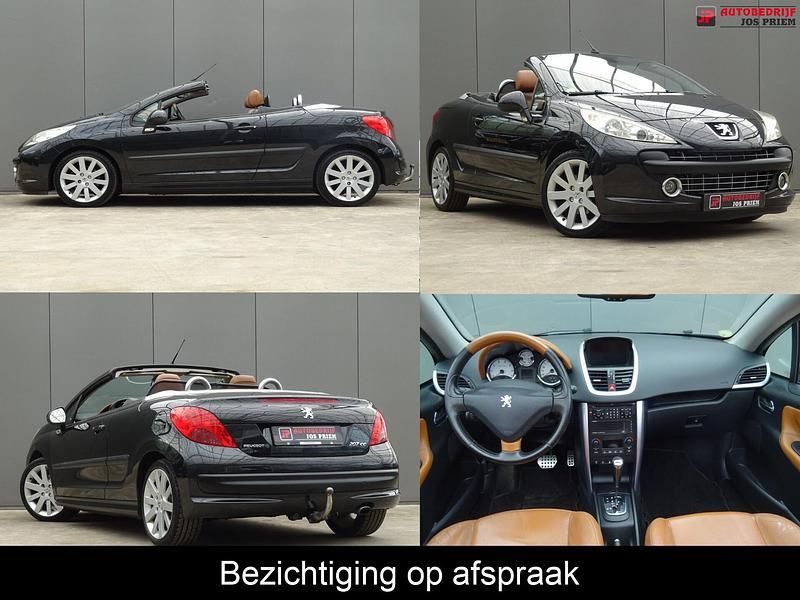 Zwart Gebruikt 2007 Peugeot 207 Cabriolet | € 5.900 (Duur) - Afbeelding 1/4