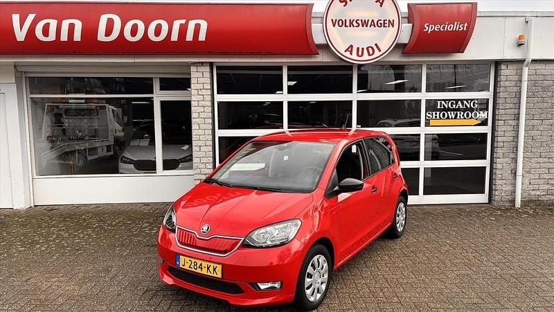 Occasion Skoda Citigo-e IV Ambition 61 kW (83 PK) 2020 Rood Hatchback