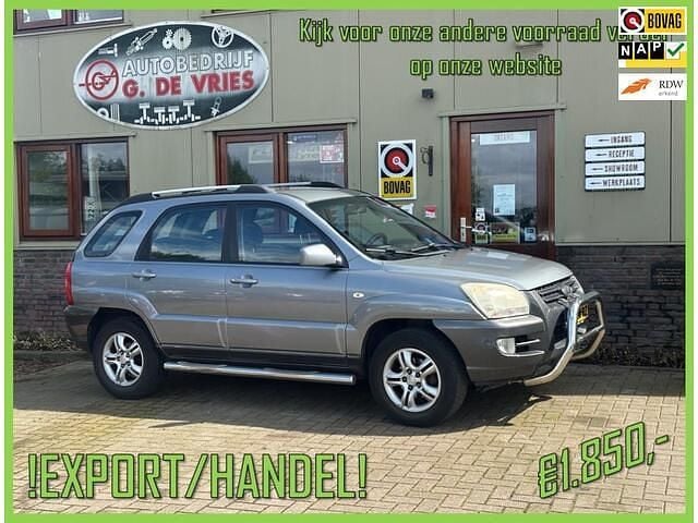 Grijs Gebruikt 2007 Kia Sportage 2 SUV | € 1.850 (Eerlijke prijs) - Afbeelding 1/4