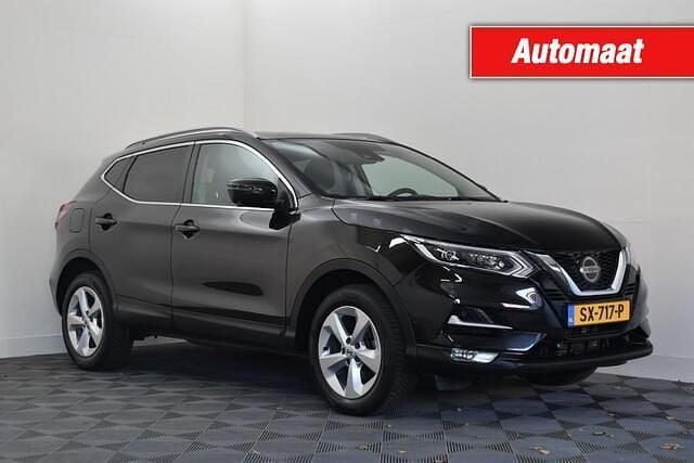 Zwart Gebruikt 2018 Nissan Qashqai SUV | € 17.450 (Eerlijke prijs) - Afbeelding 1/3