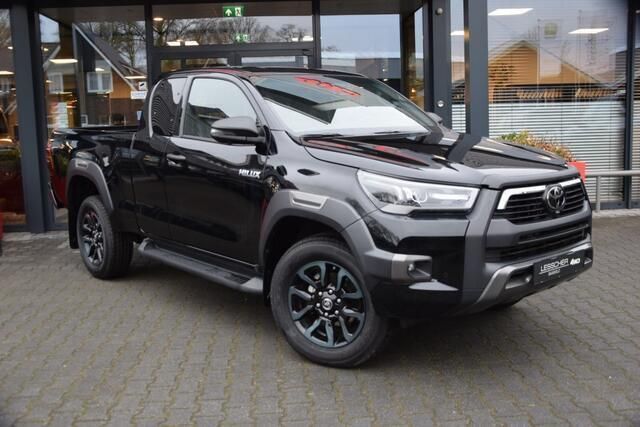 Zwart Nieuw 2024 Toyota HiLux Pickup | € 49.950 (Eerlijke prijs) - Afbeelding 1/4