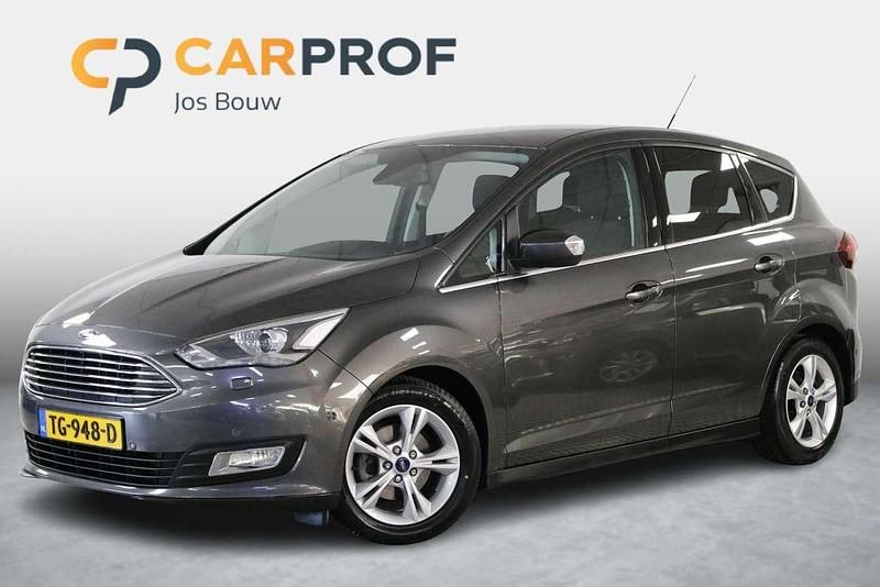 Grijs Gebruikt 2015 Ford C-MAX Titanium MPV | € 10.780 (Eerlijke prijs) - Afbeelding 1/4
