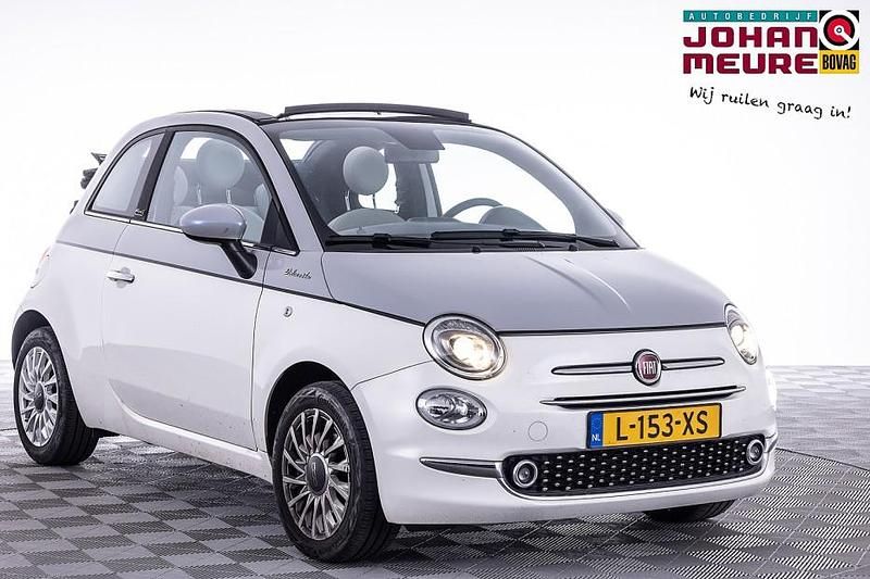Wit Occasion 2021 Fiat 500C Cabriolet | € 14.490 (Eerlijke prijs) - Afbeelding 1/4