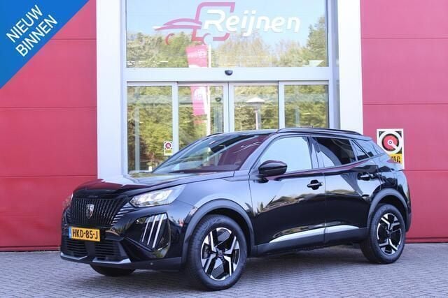 Zwart Nieuw 2025 Peugeot 2008 Allure SUV | € 33.440 (Super prijs) - Afbeelding 1/4