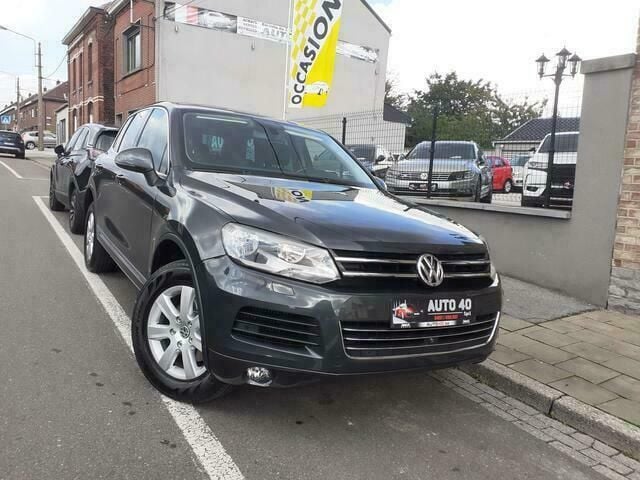 Grijs Occasion 2011 VW Touareg SUV | € 18.990 (Super prijs) - Afbeelding 1/4