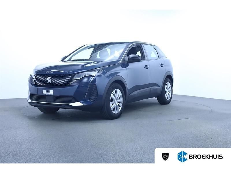 Blauw Gebruikt 2022 Peugeot 3008 Active SUV | € 23.595 (Goede deal) - Afbeelding 1/4