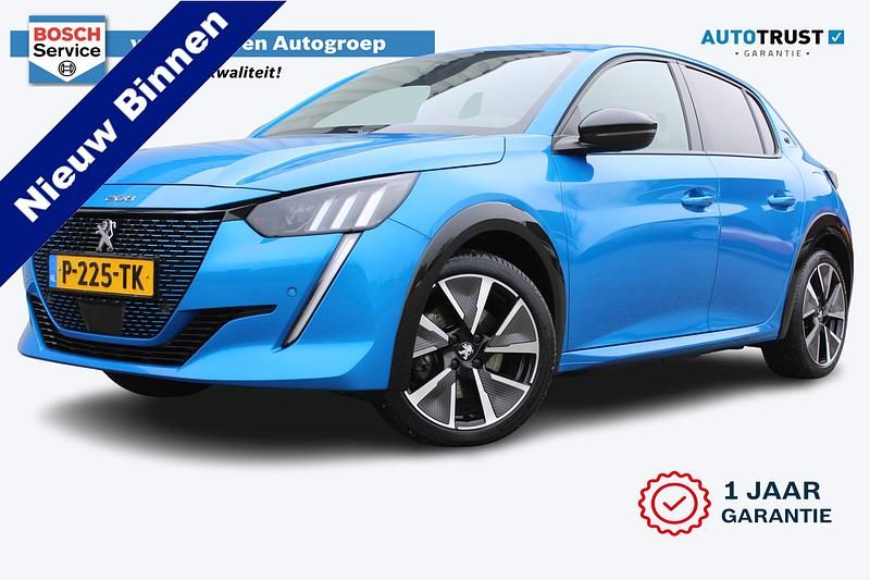 Blauw Occasion 2023 Peugeot e-208 GTi Hatchback | € 16.450 (Super prijs) - Afbeelding 1/4
