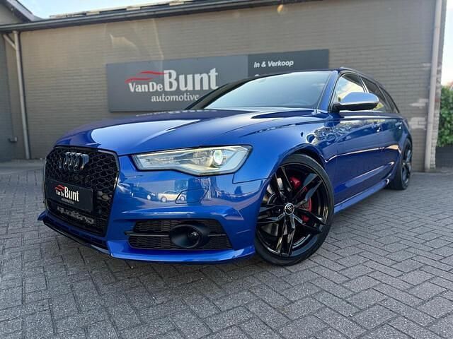 Blauw Gebruikt 2015 Audi A6 Competition Stationwagen | € 23.500 (Duur) - Afbeelding 1/4