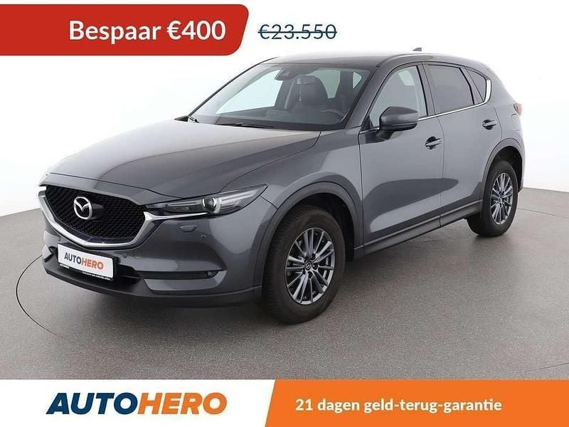 Grijs Gebruikt 2018 Mazda CX-5 Exclusive-Line SUV | € 23.349 (Eerlijke prijs) - Afbeelding 1/3