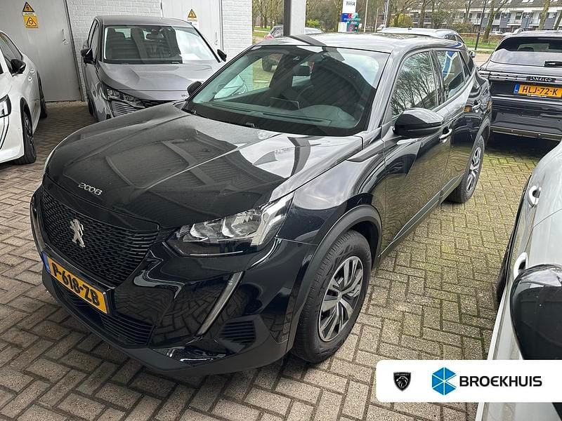 Zwart Gebruikt 2022 Peugeot 2008 Active SUV | € 18.695 (Goede deal) - Afbeelding 1/4