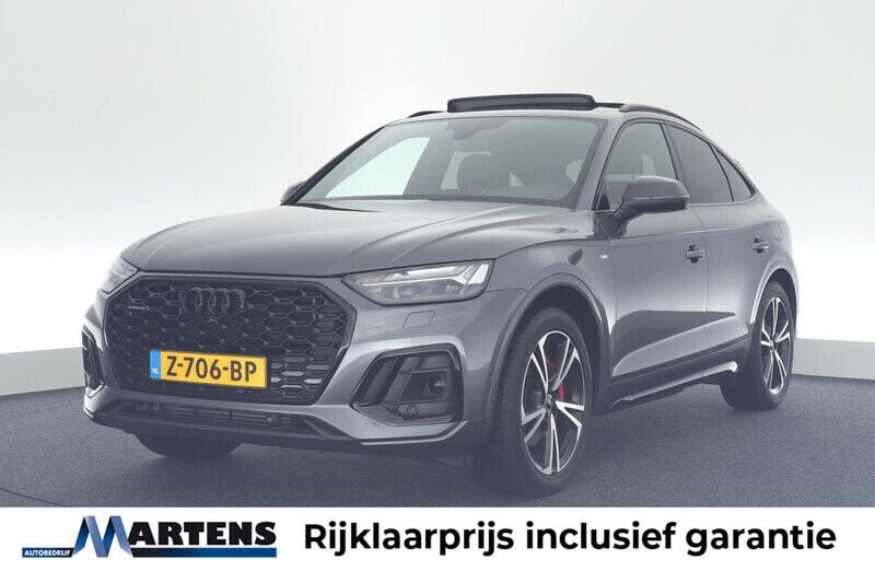 Grijs Gebruikt 2024 Audi Q5 Sportback Black Edition SUV | € 65.899 (Eerlijke prijs) - Afbeelding 1/4