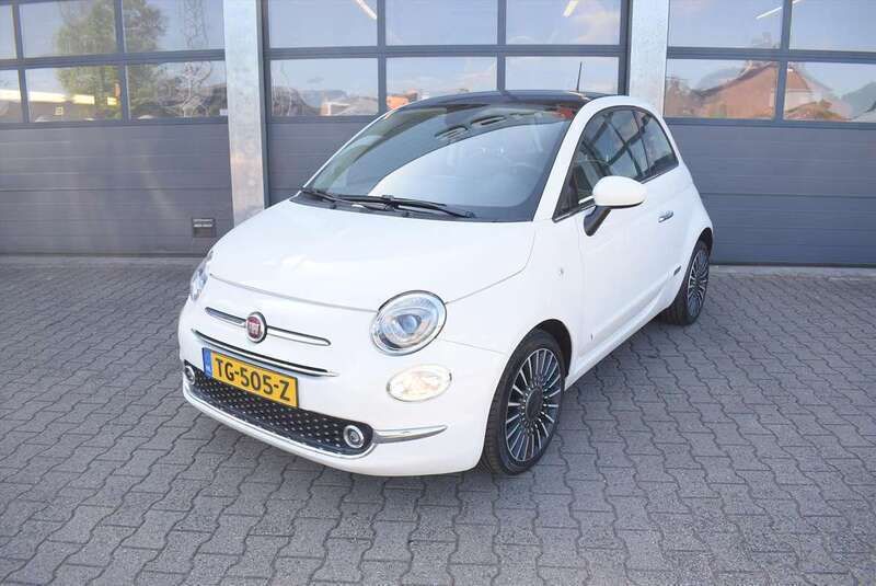Wit Gebruikt 2018 Fiat 500 Lounge Hatchback | € 9.835 (Eerlijke prijs) - Afbeelding 1/4