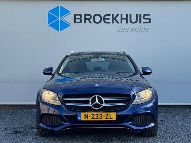 Occasion Mercedes C180 Prestige 157 PK (115 kW) 2015 Blauw Stationwagen