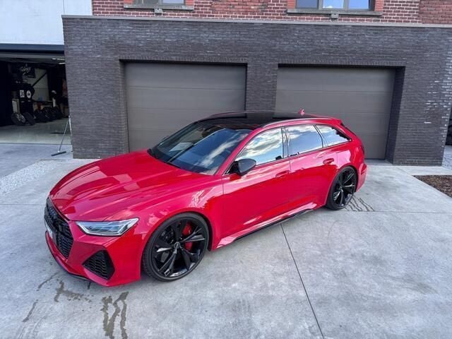 Occasion Audi RS6 600 PK (441 kW) 2021 Rood Stationwagen