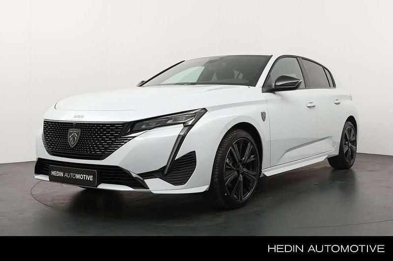 Wit Nieuw 2025 Peugeot 308 GT Hatchback | € 41.345 (Iets duurder) - Afbeelding 1/4