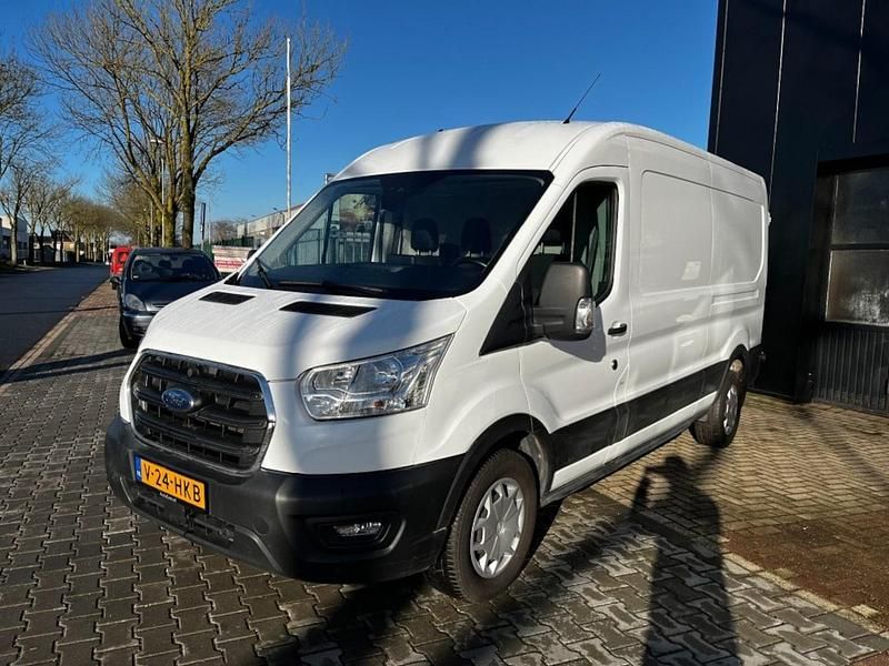 Wit Gebruikt 2022 Ford Transit | € 19.950 (Super prijs) - Afbeelding 1/4