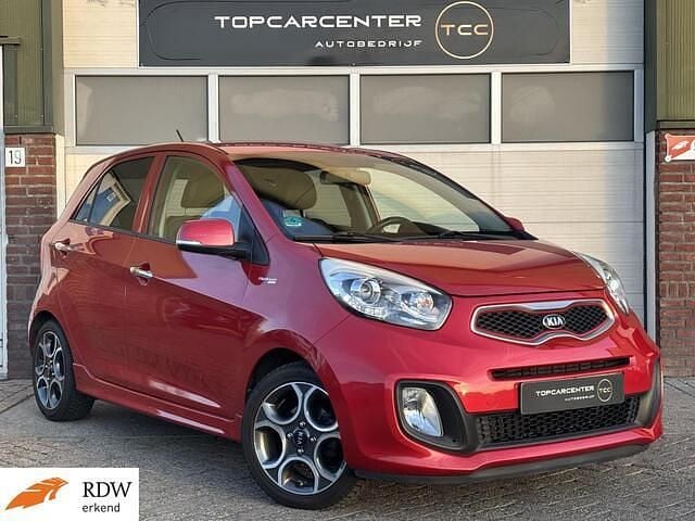 Rood Gebruikt 2014 Kia Picanto Hatchback | € 6.999 (Goede deal) - Afbeelding 1/4