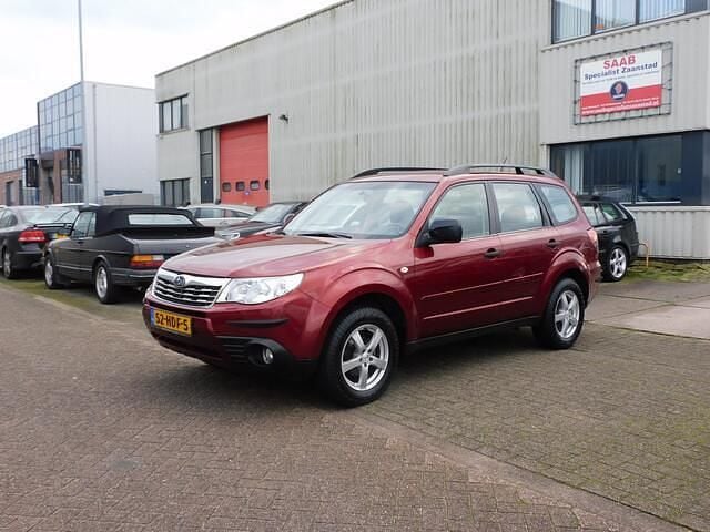 Rood Gebruikt 2008 Subaru Forester Comfort SUV | € 7.950 (Iets duurder) - Afbeelding 1/4