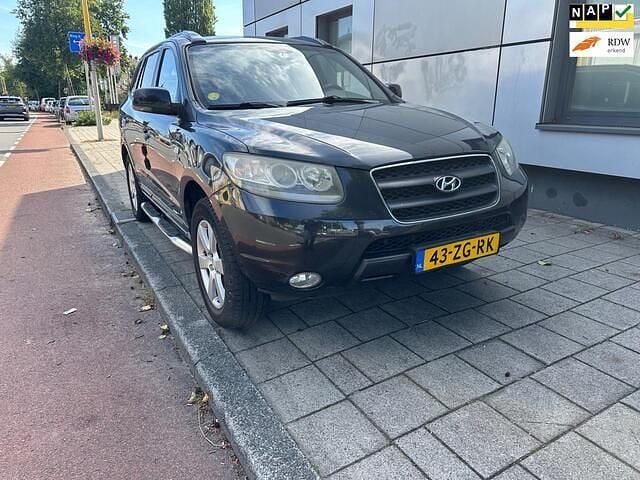 Zwart Gebruikt 2008 Hyundai Santa Fe SUV | € 4.500 (Eerlijke prijs) - Afbeelding 1/4