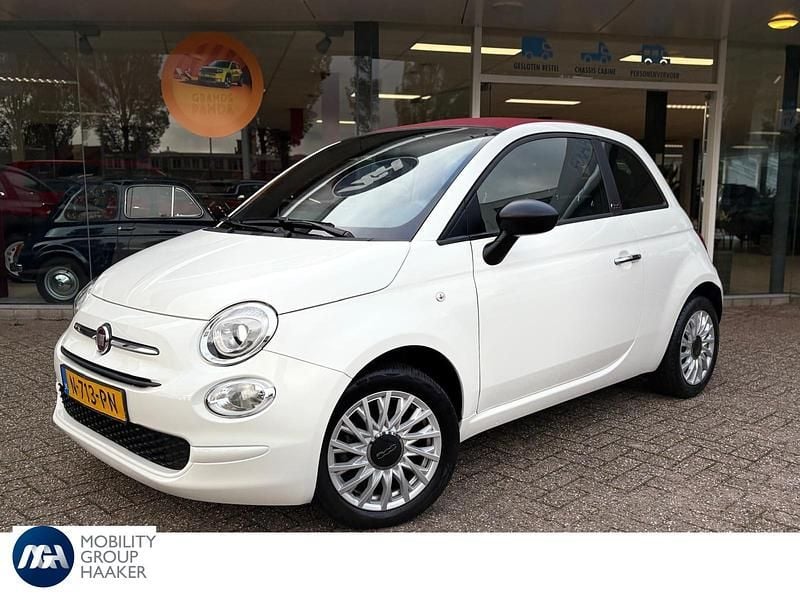 Wit Gebruikt 2021 Fiat 500C Cabriolet | € 14.400 (Eerlijke prijs) - Afbeelding 1/4