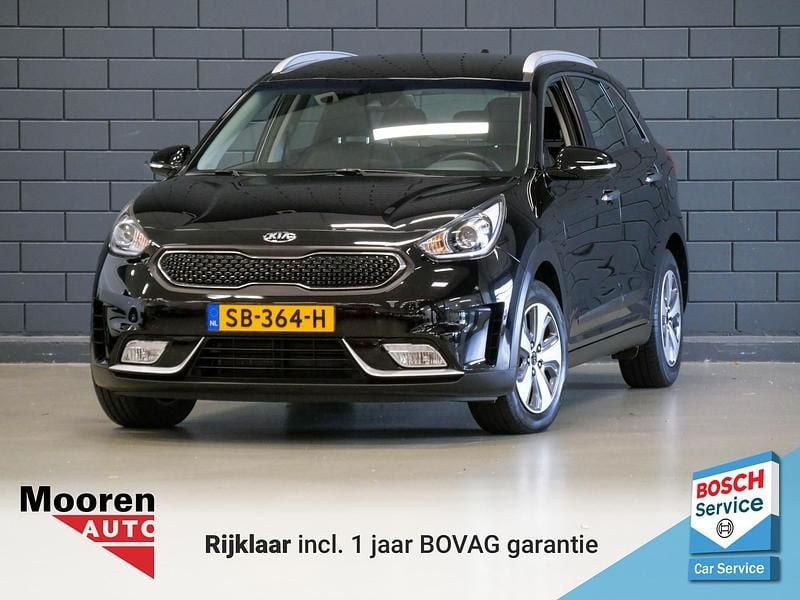 Zwart Gebruikt 2018 Kia Niro SUV | € 17.950 (Eerlijke prijs) - Afbeelding 1/4