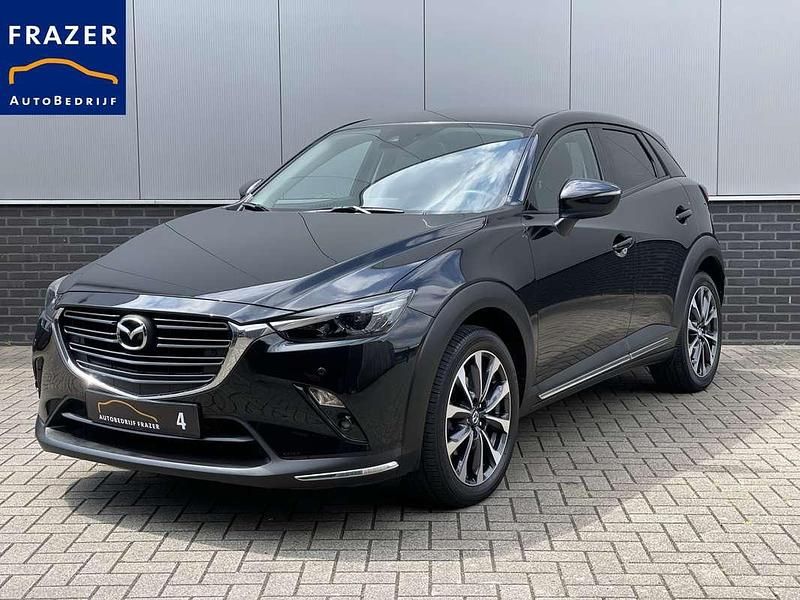 Zwart Gebruikt 2021 Mazda CX-3 Comfort SUV | € 22.685 (Eerlijke prijs) - Afbeelding 1/4