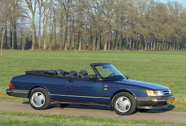 Occasion Saab 900 141 PK (103 kW) 1992 Blauw Cabriolet