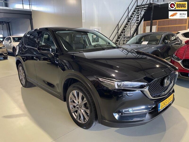 Zwart Gebruikt 2019 Mazda CX-5 Signature SUV | € 30.950 (Iets duurder) - Afbeelding 1/4