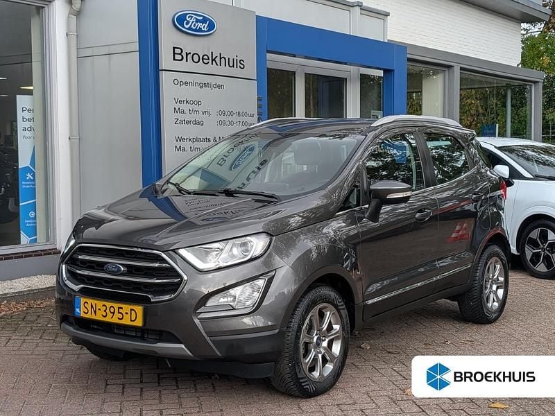 Grijs Gebruikt 2018 Ford Ecosport Titanium SUV | € 13.945 (Eerlijke prijs) - Afbeelding 1/4