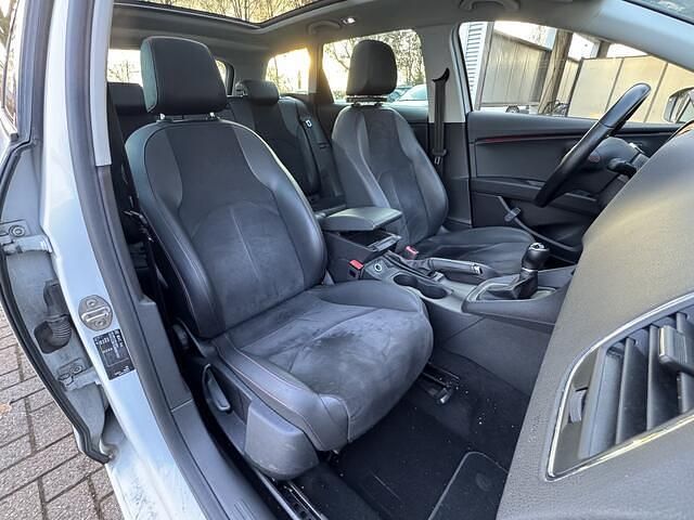 Occasion Seat Leon ST CONNECT 150 PK (110 kW) 2016 Wit Stationwagen