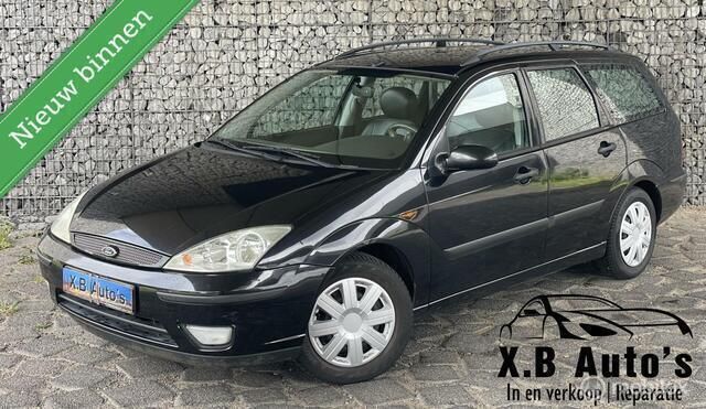 Zwart Gebruikt 2004 Ford Focus Futura Stationwagen | € 1.250 (Eerlijke prijs) - Afbeelding 1/4