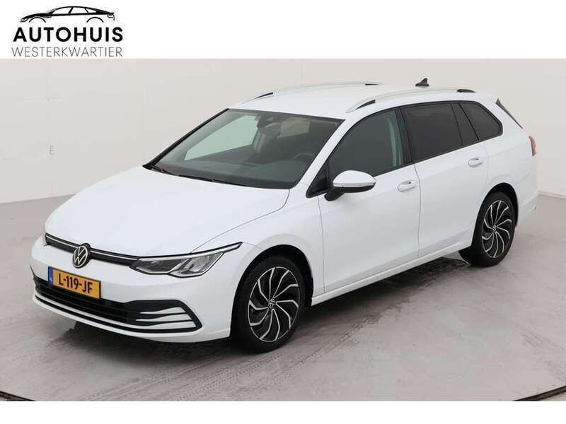 Wit Gebruikt 2021 VW Golf VIII Business Stationwagen | € 19.939 (Goede deal) - Afbeelding 1/4