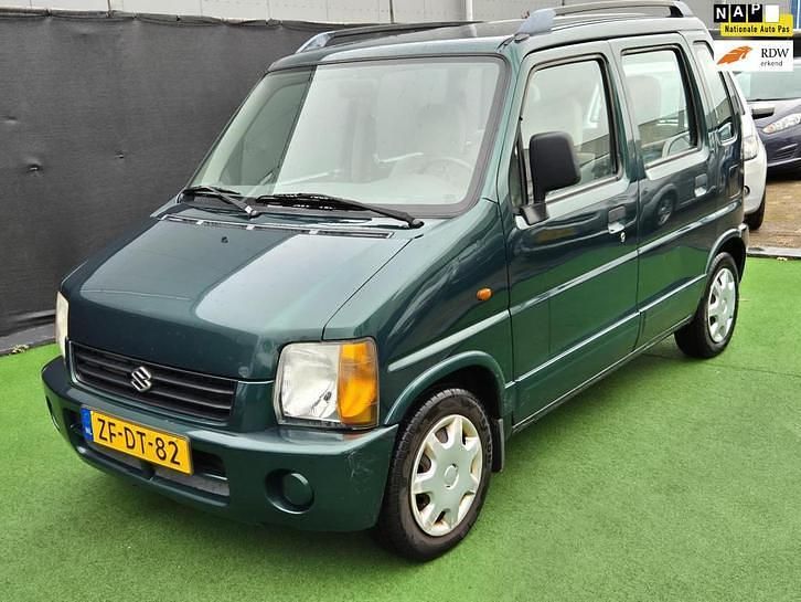 Groen Gebruikt 1999 Suzuki Wagon R+ GL Stationwagen | € 1.740 - Afbeelding 1/4
