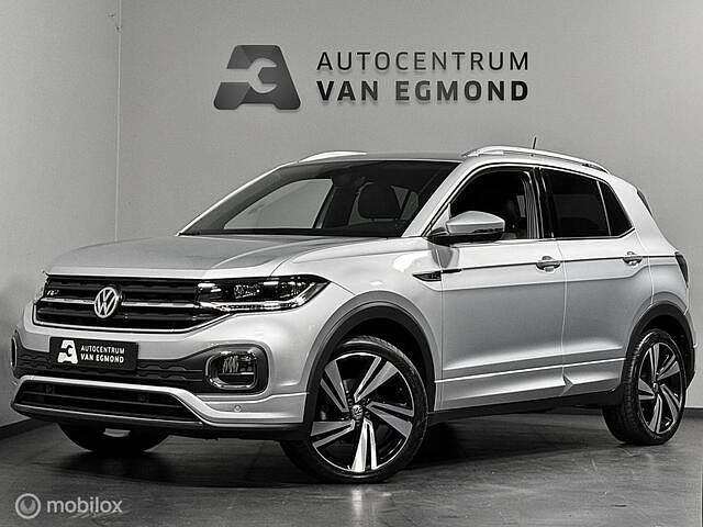 Grijs Gebruikt 2020 VW T-Cross R-line SUV | € 24.999 (Eerlijke prijs) - Afbeelding 1/4