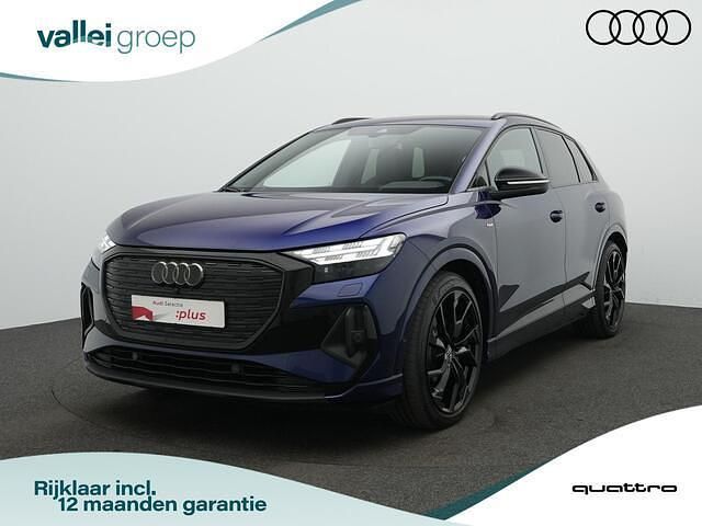 Blauw Occasion 2022 Audi Q4 e-tron S-Line SUV | € 39.950 (Iets duurder) - Afbeelding 1/4