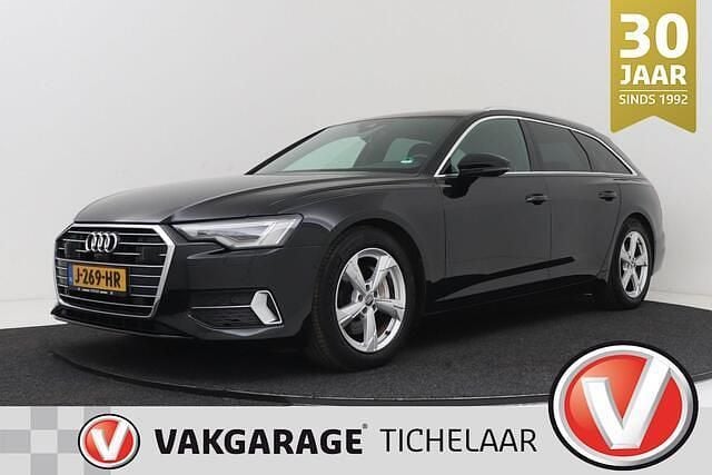 Zwart Gebruikt 2019 Audi A6 Proline Stationwagen | € 29.799 (Eerlijke prijs) - Afbeelding 1/3