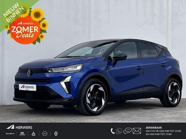 Blauw Nieuw 2024 Renault Captur Techno SUV | € 32.935 (Iets duurder) - Afbeelding 1/4