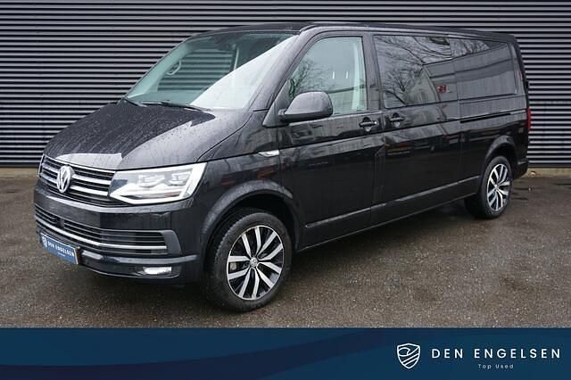 Zwart (metallic) Occasion 2018 VW T6 Highline Van | € 27.900 (Duur) - Afbeelding 1/4