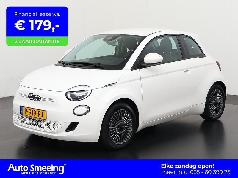 Wit Gebruikt 2022 Fiat 500e Icon Hatchback | € 13.945 (Super prijs) - Afbeelding 1/4